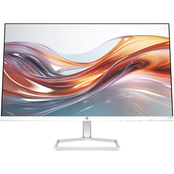 מסך מחשב 23.8'' HP Series 5 524sa IPS FHD 100Hz - צבע לבן שנה אחריות עי היבואן הרשמי