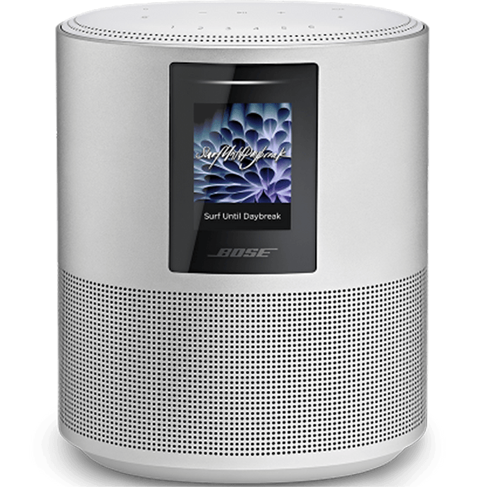 רמקול חכם Bose Home Speaker 500 Smart Bluetooth - צבע כסוף שנה אחריות עי היבואן הרשמי