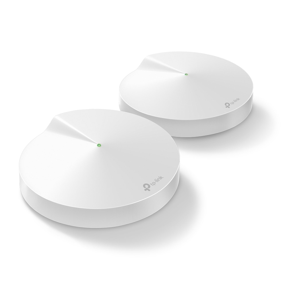  ראוטר אלחוטי 2 יחידות TP-Link Deco M5 Whole Home Mesh Wi-Fi System - צבע לבן שלוש שנות אחריות ע