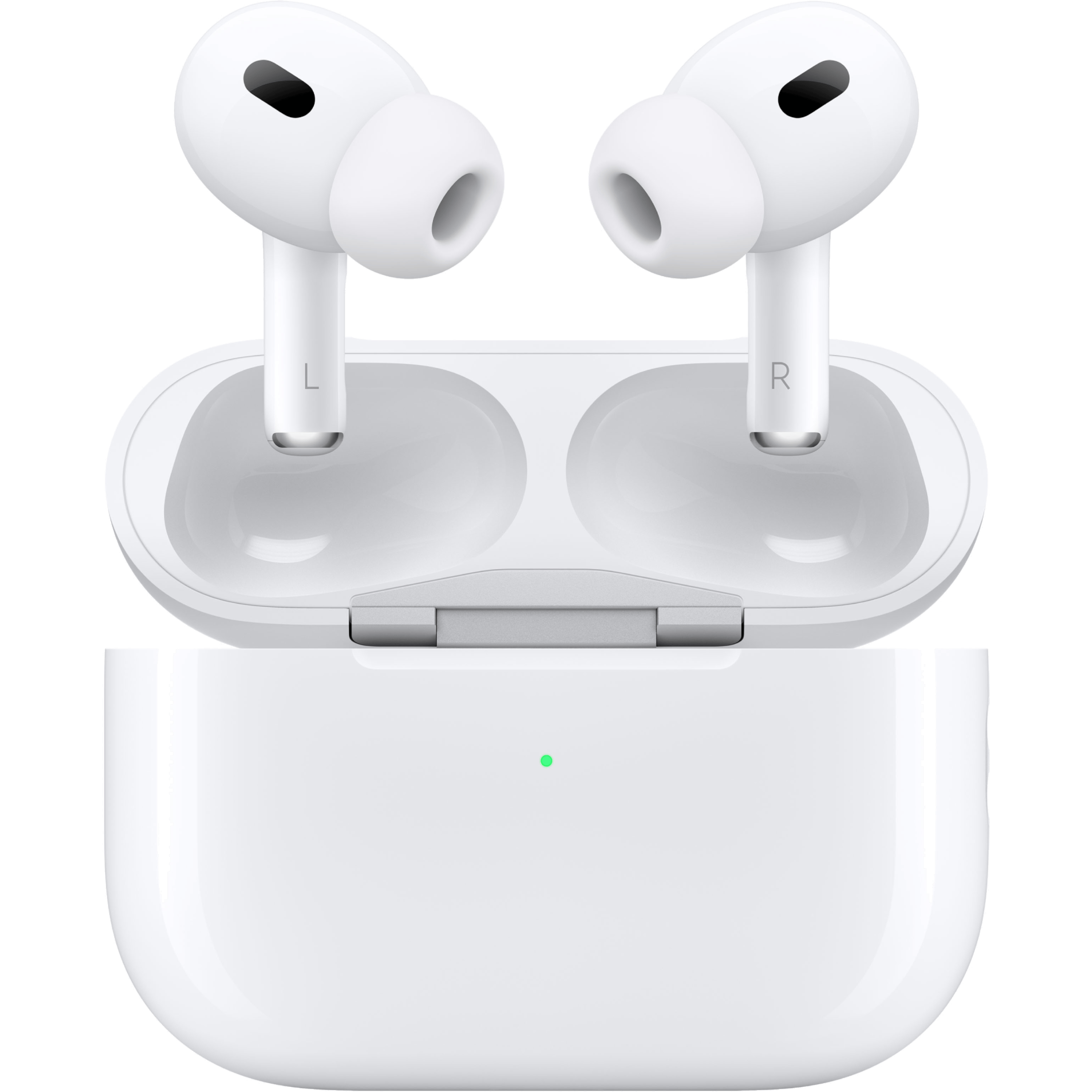 אוזניות אלחוטיות Apple AirPods Pro 2 (2nd Generation)כולל מארז MagSafe - צבע לבן שנה אחריות ע
