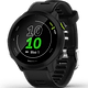 שעון ספורט חכם Garmin Forerunner 55 GPS 42mm - צבע שחור שנתיים אחריות ע"י היבואן הרשמי