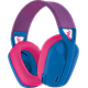 אוזניות אלחוטיות  Logitech G435 Wireless 2.4GHz/Bluetooth - צבע כחול ורוד שנתיים אחריות ע"י היבואן הרשמי
