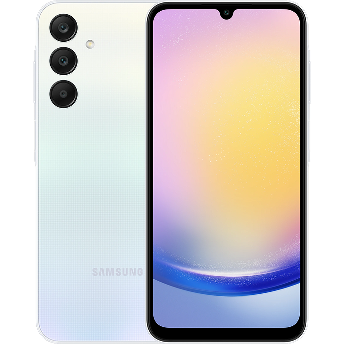 סמארטפון Samsung Galaxy A25 5G 128GB 6GB RAM SM-A256E/DSN - צבע כחול בהיר שנה אחריות עי סאני היבואן הרשמי