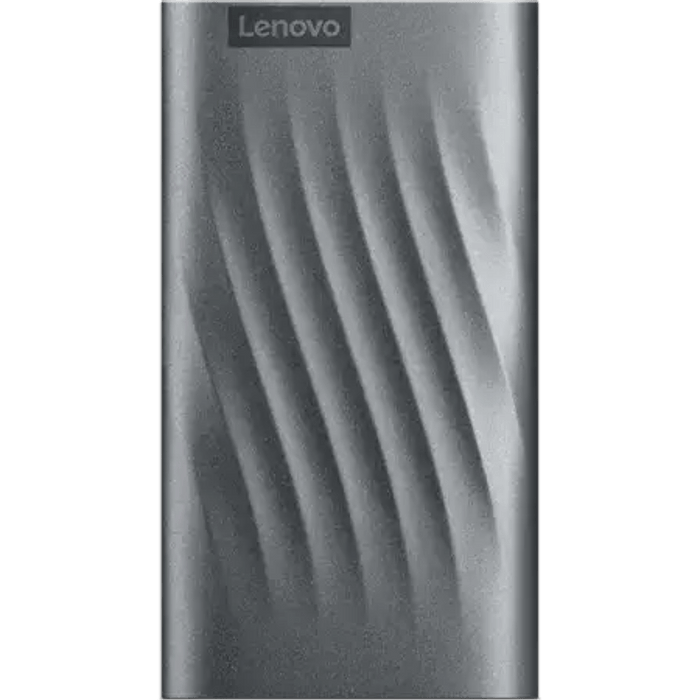 כונן SSD חיצוני נייד Lenovo PS6 Portable 512Mb - צבע שחור שלוש שנות אחריות עי יבואן הרשמי