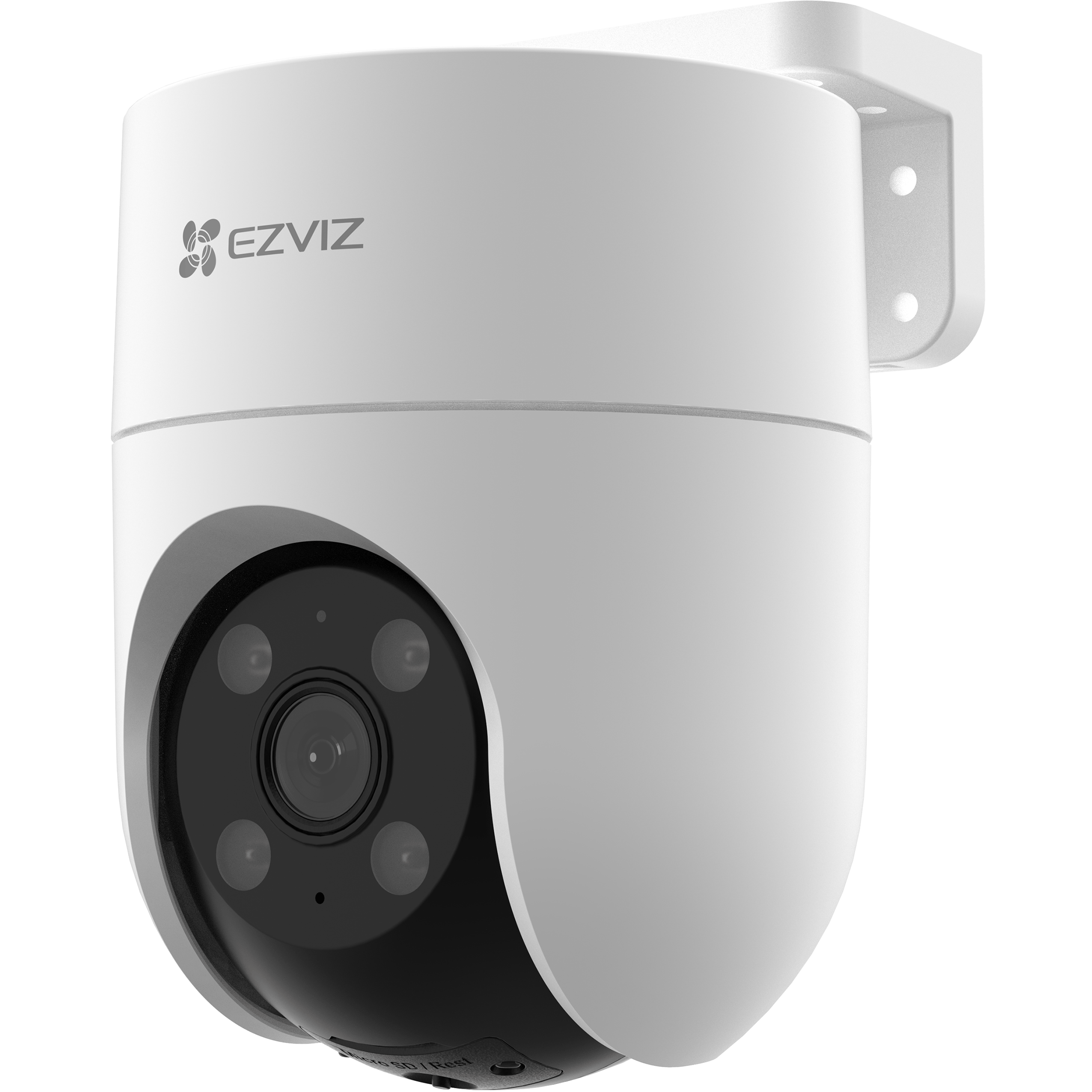 מצלמת אבטחה חיצונית עם ראיית לילה Ezviz H8c 1080P FHD - צבע לבן שנה אחריות ע