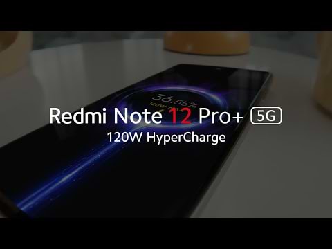 סמארטפון Xiaomi Redmi Note 12 Pro Plus 5G 256GB 8GB RAM - צבע כחול שנתיים אחריות ע