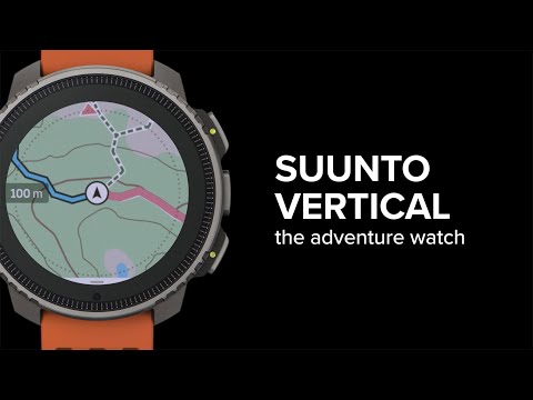 שעון ספורט חכם Suunto Vertical GPS 49mm - צבע שחור ובורדו שנתיים אחריות ע