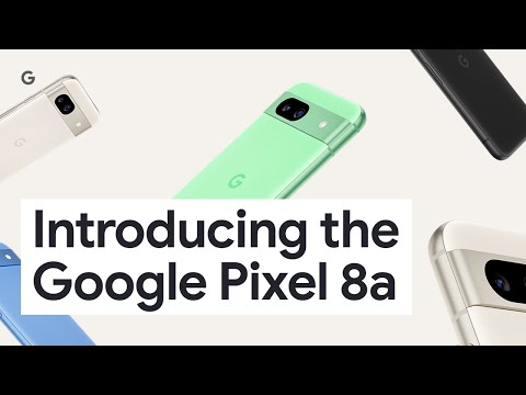 סמארטפון Google Pixel 8a 128GB 8GB RAM - צבע ירוק אלוורה שנה אחריות