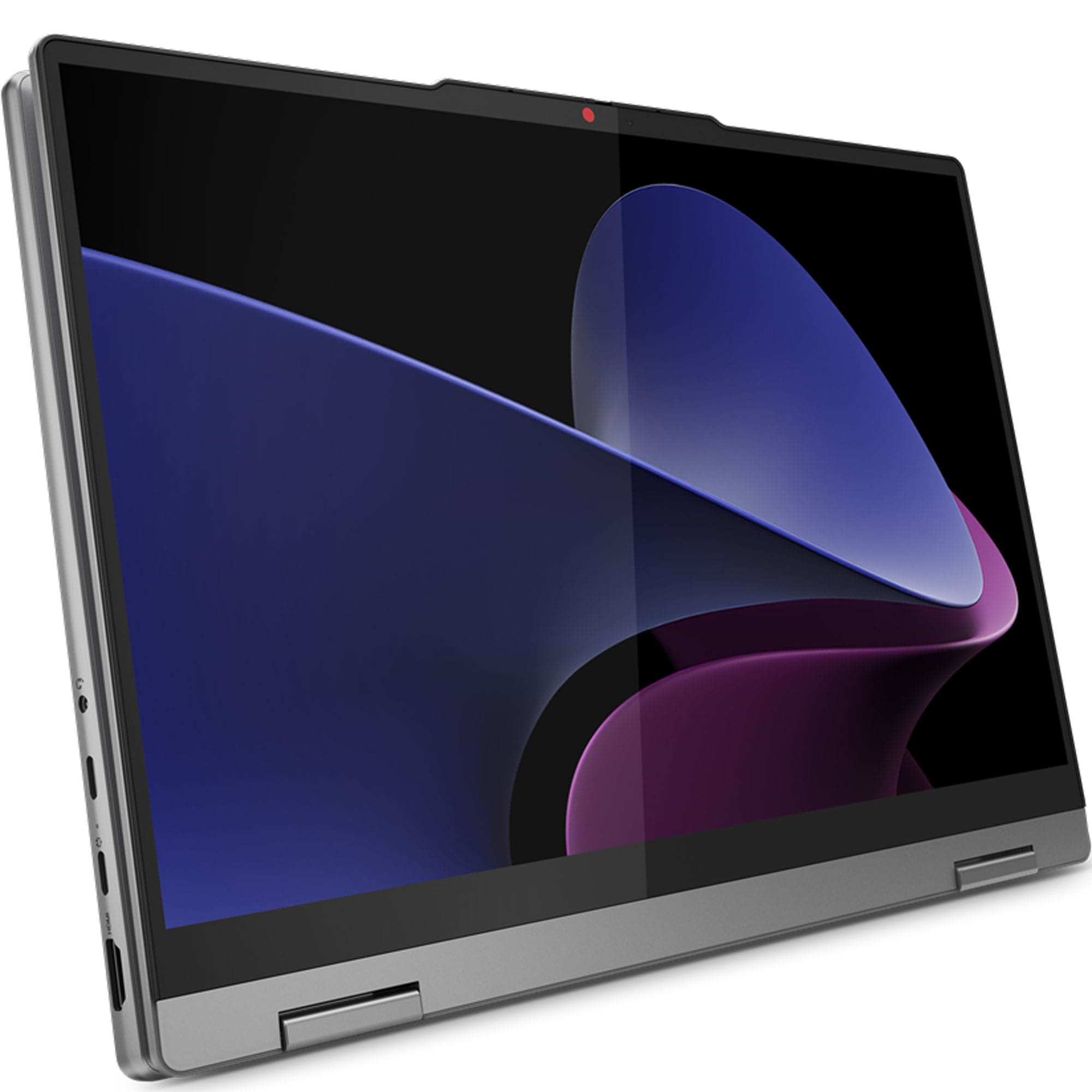 מחשב נייד עם מסך מגע Lenovo IdeaPad 5 2-in-1-14IRU9 - 83DT0063IV - Core 7-150U 512GB SSD 16GB RAM - צבע אפור שלוש שנות אחריות ע