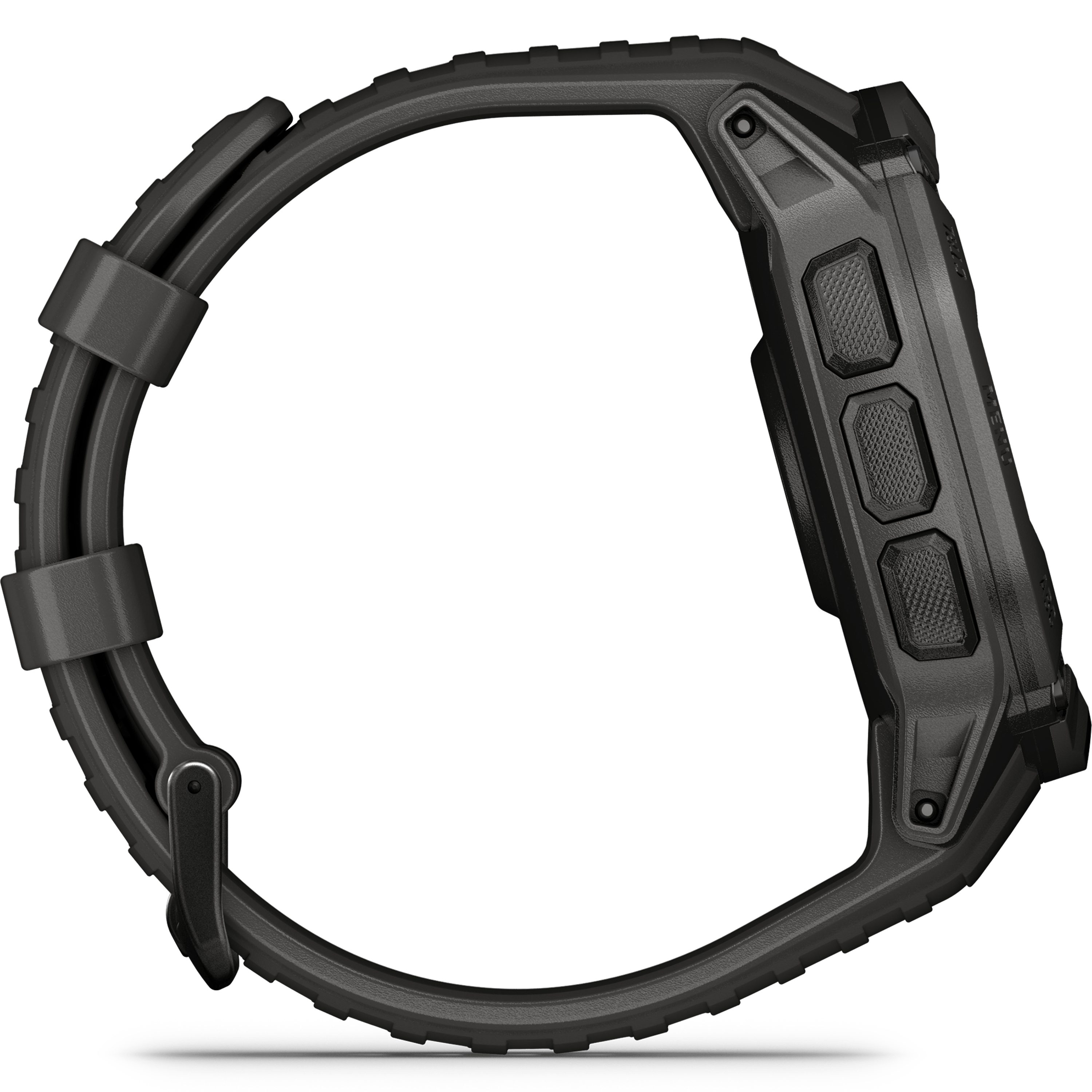 שעון ספורט חכם Garmin Instinct 2X Solar 50mm - צבע שחור גרפיט שנתיים אחריות ע