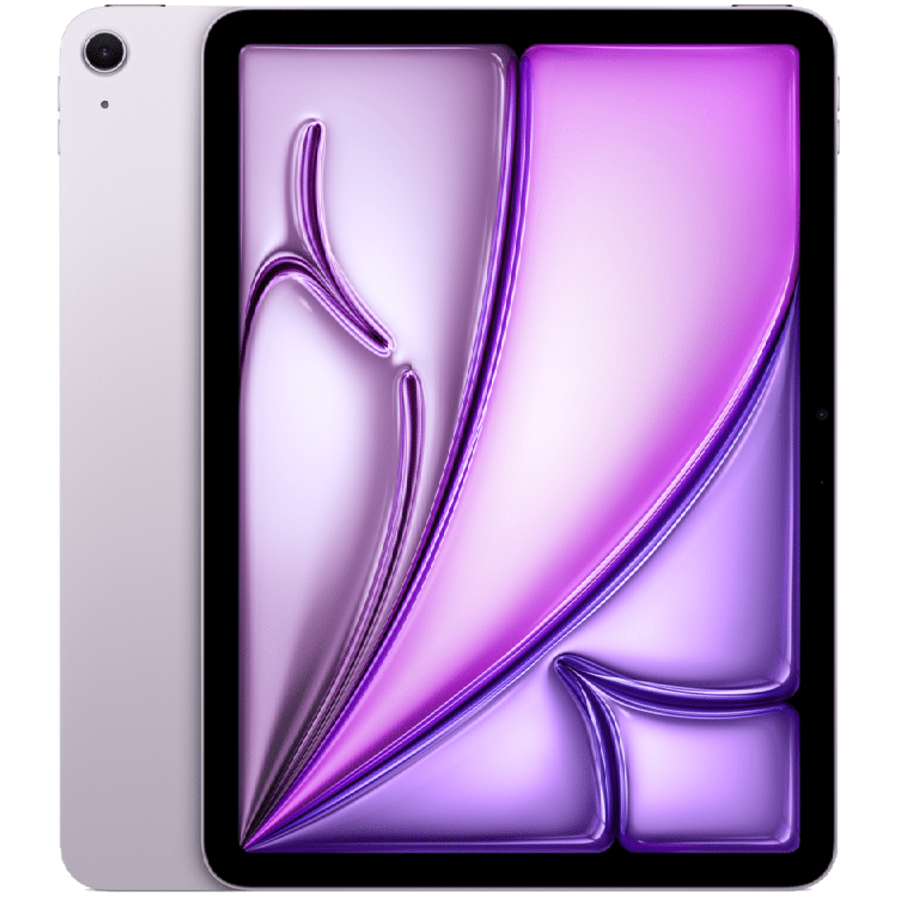 טאבלט Apple iPad Air 2024 11 M2 5G + WiFi 128GB 8GB RAM צבע סגול שנה