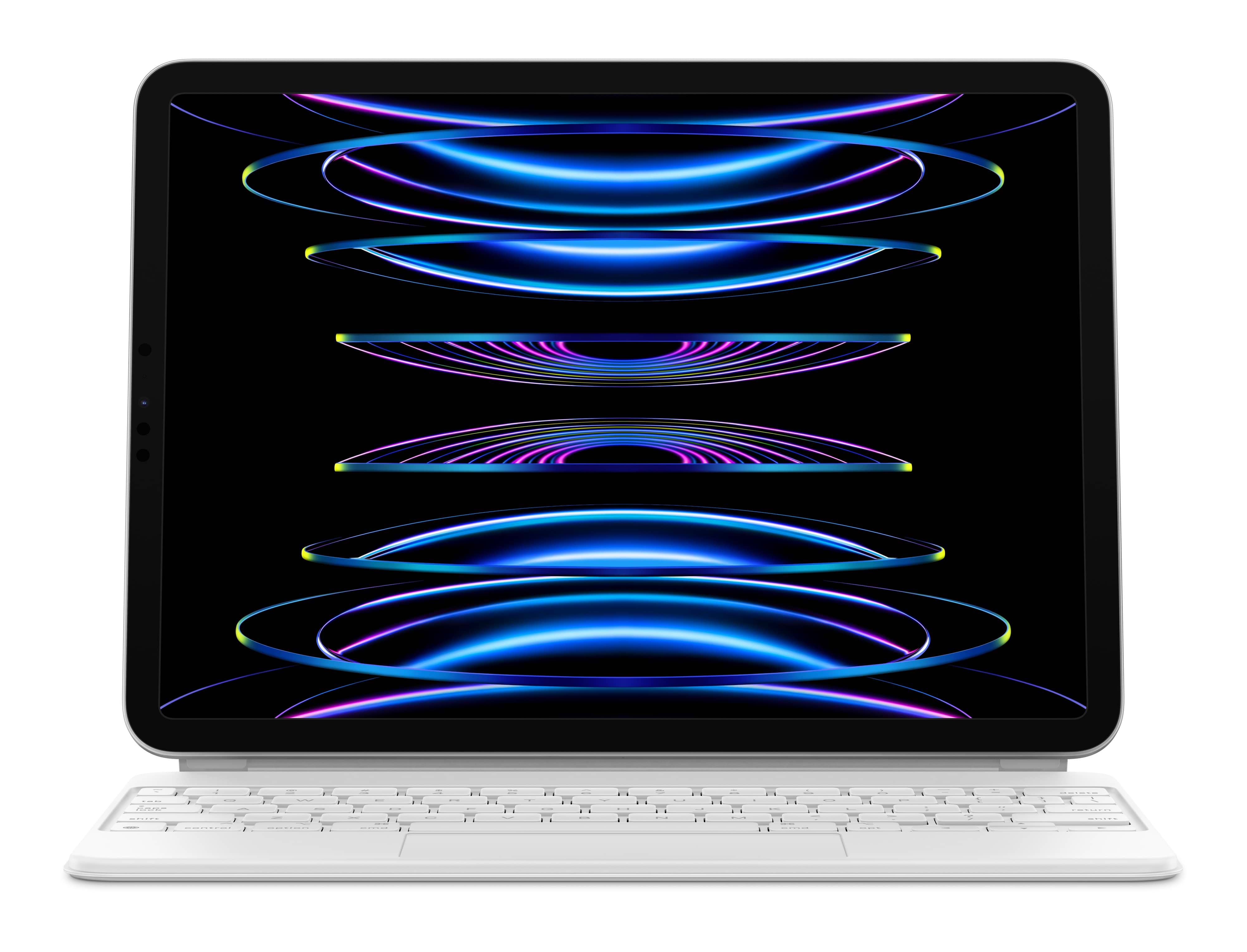 מקלדת Apple Magic Keyboard ל- Apple iPad Pro 11 Inch - צבע לבן שנה אחריות ע