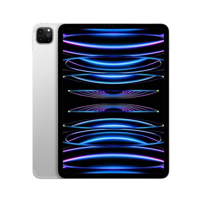 טאבלט Apple iPad Pro 2022 11.0 M2 Wi-Fi + Cellular 5G 256GB - צבע כסוף שנה אחריות עי היבואן הרשמי