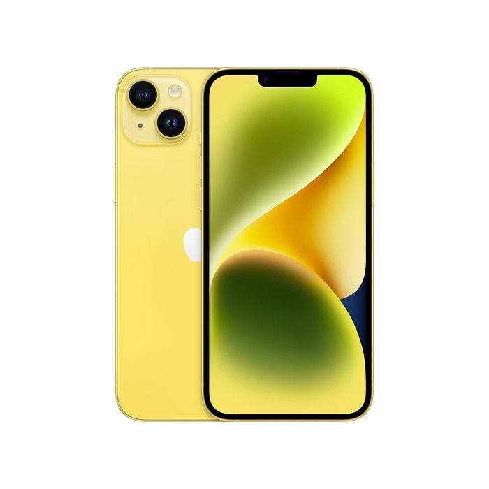 סמארטפון Apple iPhone 14 Plus 512GB - צבע צהוב אחריות עי היבואן הרשמי 