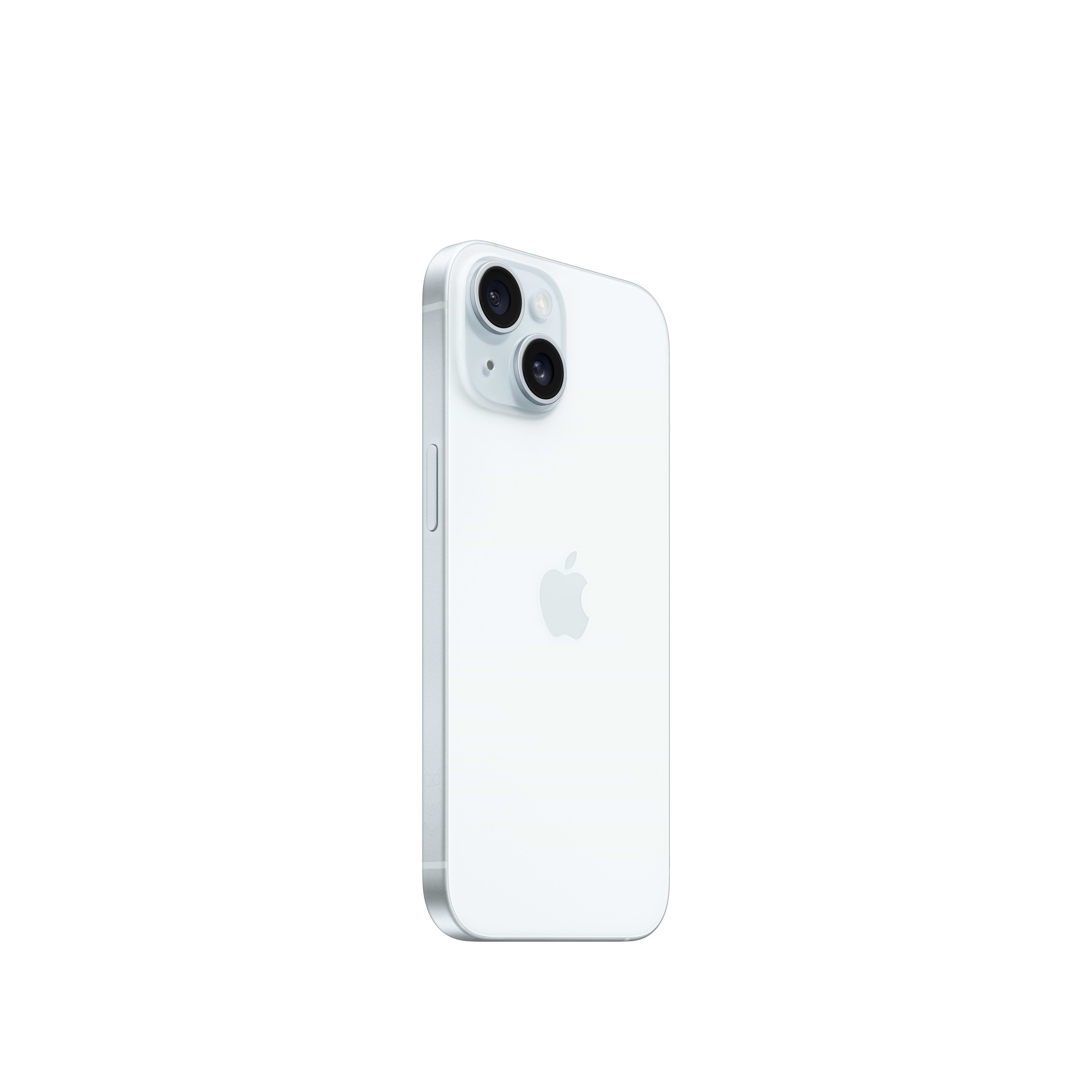 סמארטפון Apple iPhone 15 512GB - צבע כחול שנה אחריות ע״י היבואן הרשמי 