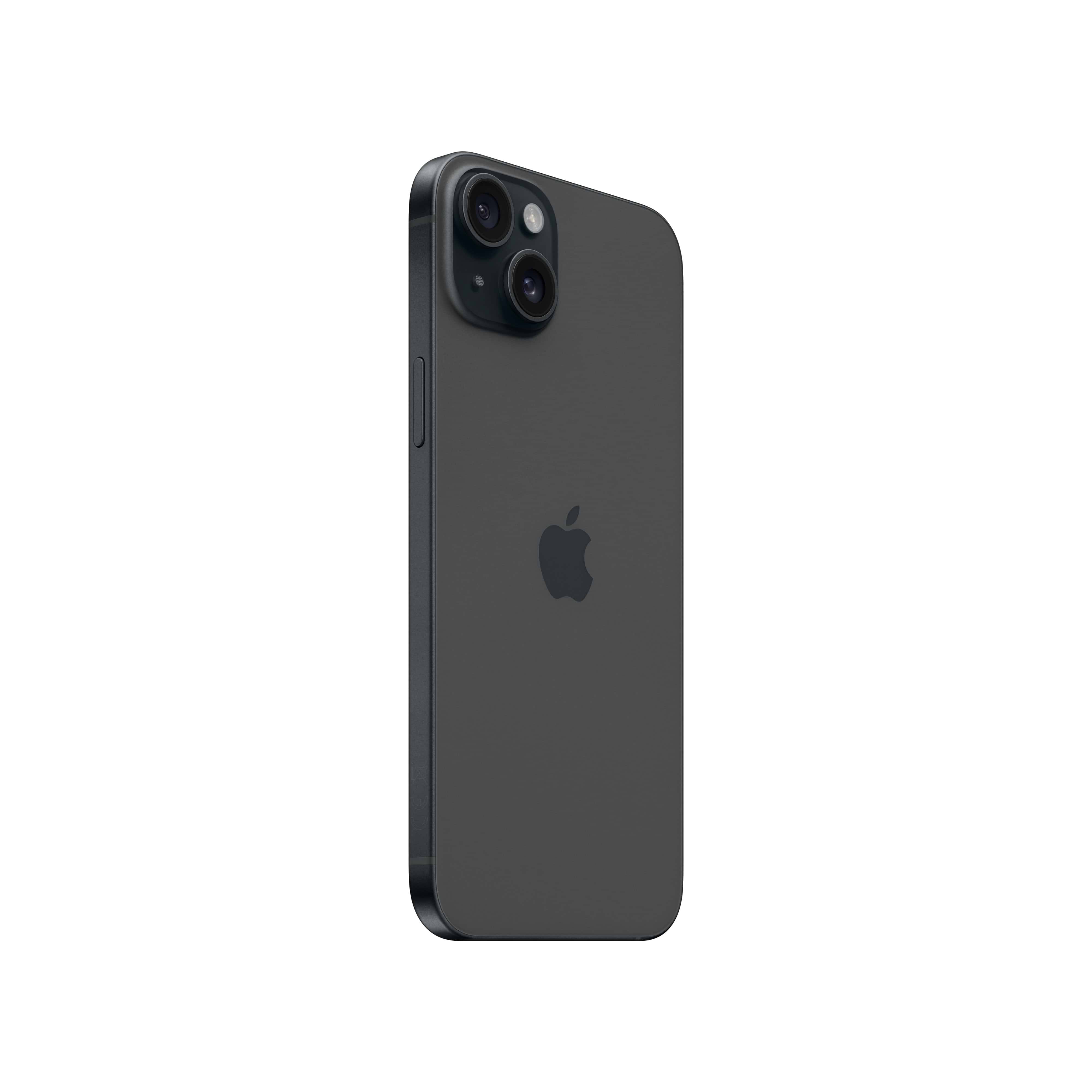 סמארטפון Apple iPhone 15 Plus 256GB - צבע שחור שנה אחריות ע״י היבואן הרשמי 
