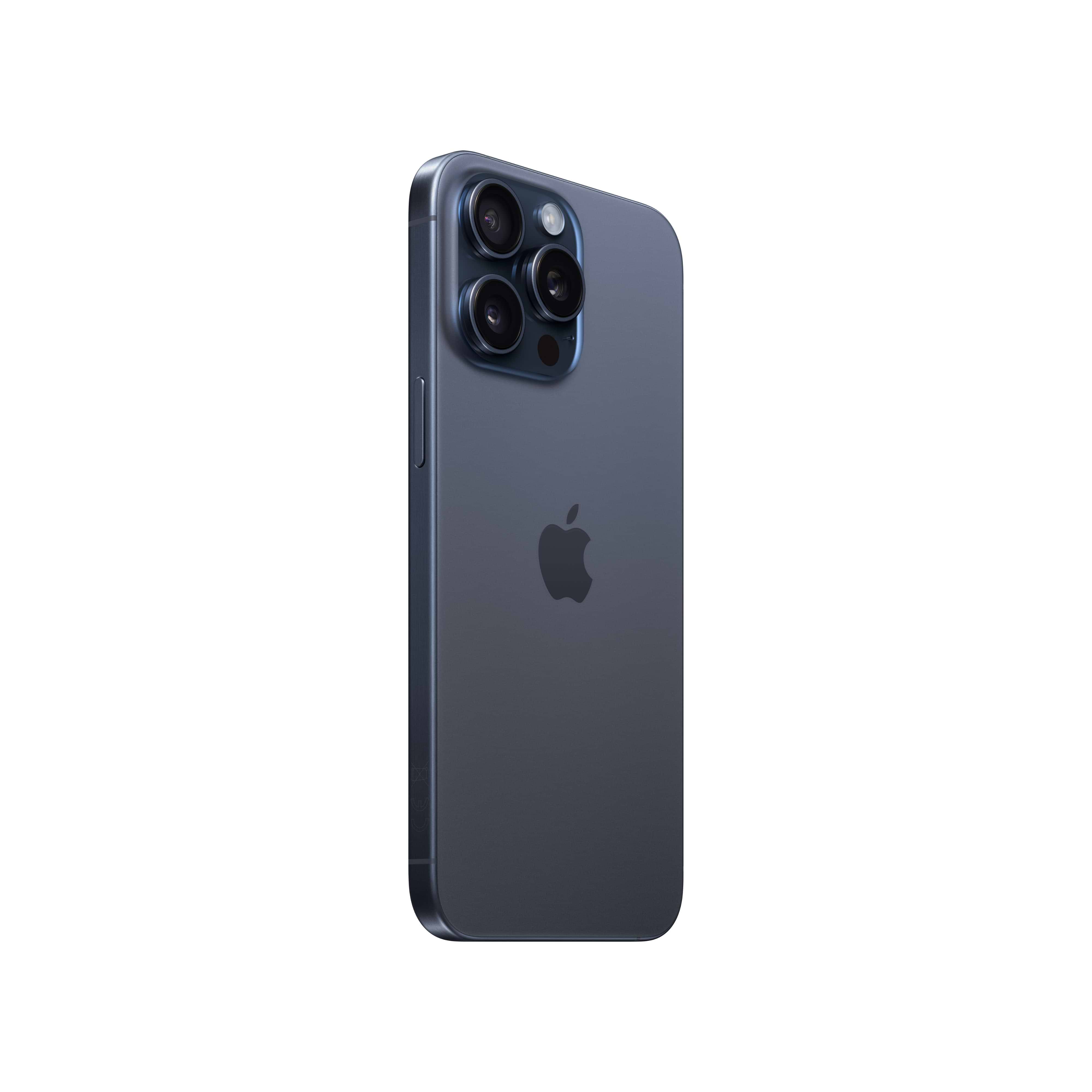 סמארטפון Apple iPhone 15 Pro Max 1TB - צבע כחול טיטניום שנה אחריות ע״י היבואן הרשמי 