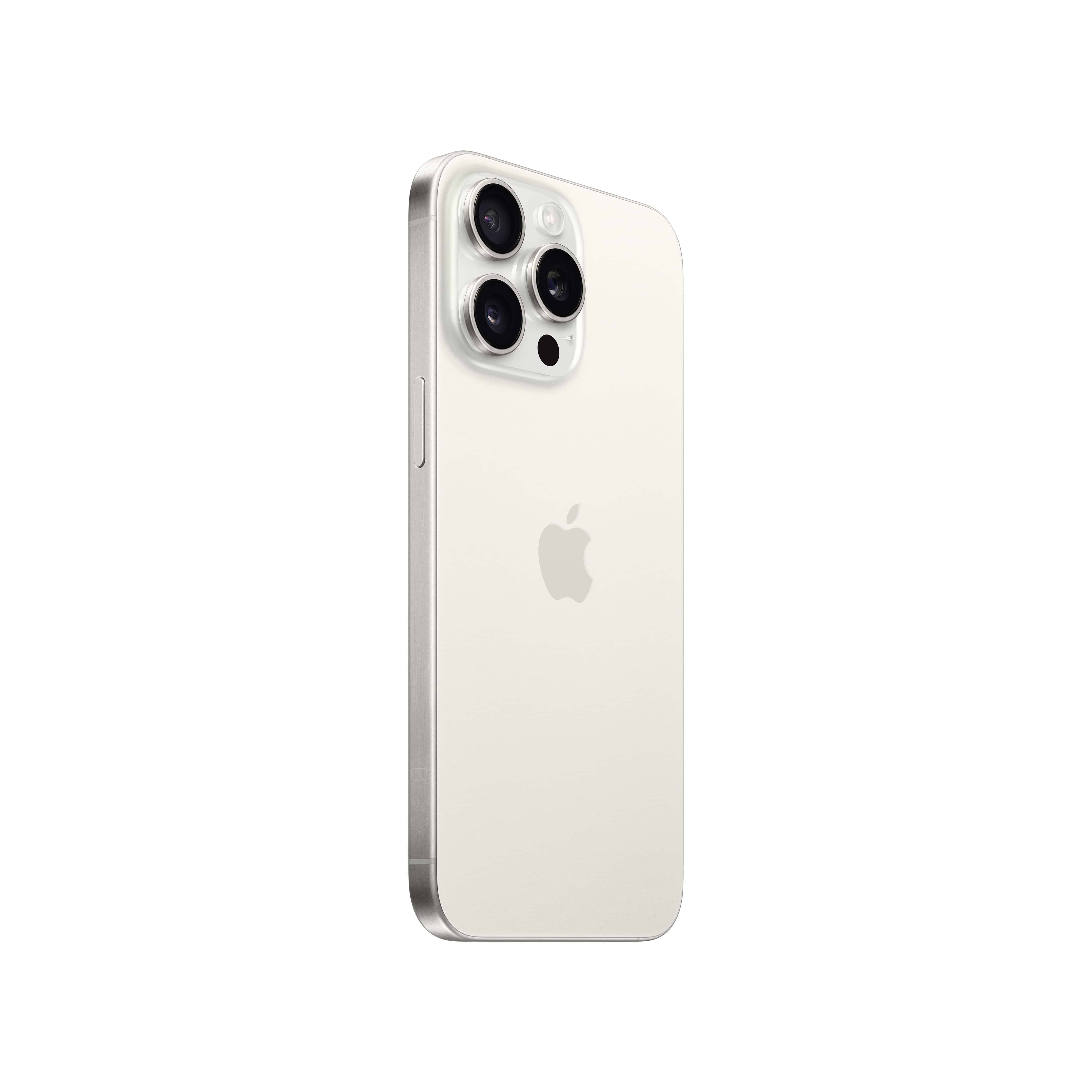 טלפון סלולרי Apple iPhone 15 Pro Max 1TB - צבע לבן טיטניום שנה אחריות ע״י היבואן הרשמי