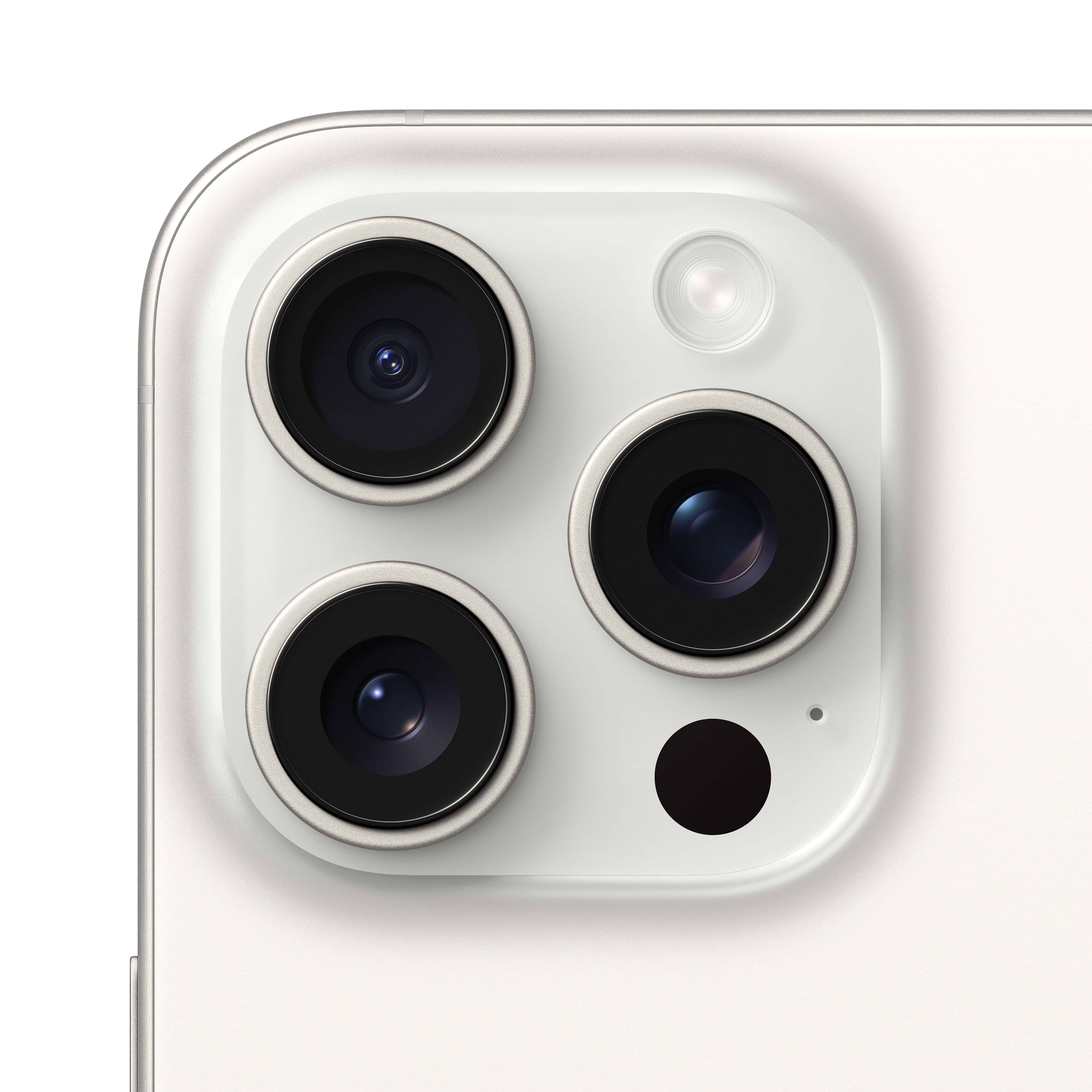 טלפון סלולרי Apple iPhone 15 Pro Max 1TB - צבע לבן טיטניום שנה אחריות ע״י היבואן הרשמי
