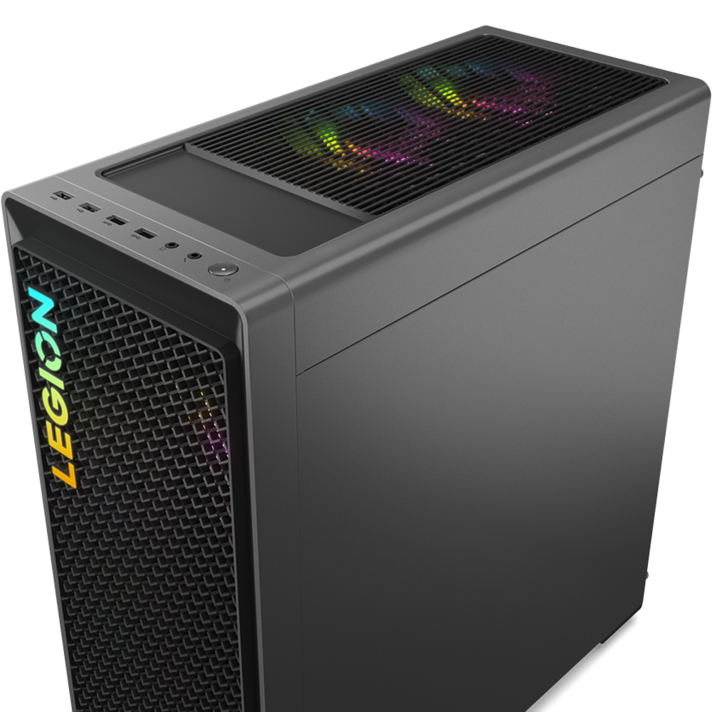מחשב נייח גיימינג Lenovo Legion T7 34IRZ8 90V700C5YS - Core i9-14900KF RTX 4080 2TB SSD 64GB RAM Windows 11  - צבע אפור שלוש שנות אחריות ע