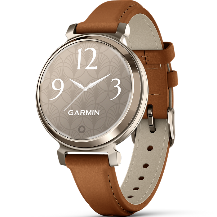 שעון חכם Garmin Lily 2 Classic 35.4mm - צבע זהב שנתיים אחריות עי היבואן הרשמי