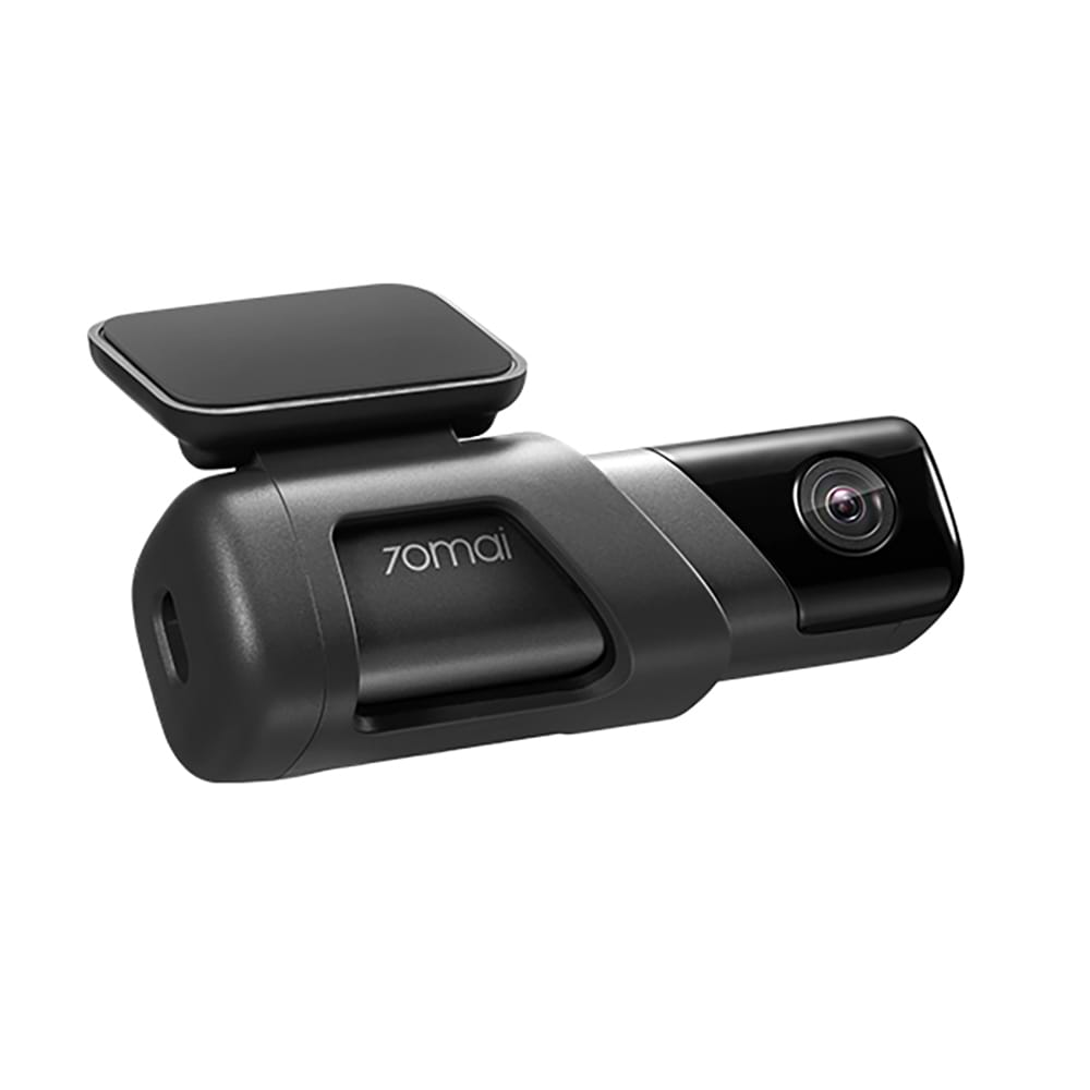 מצלמת דרך חכמה 70mai Dash Cam M500 עם כרטיס זיכרון מובנה בנפח 64GB - צבע שחור שנה אחריות ע