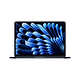 מחשב נייד Apple MacBook Air 13 - MRXV3HB/A M3 Chip 8-Core CPU 8-Core GPU 256GB SSD 8GB Unified Memory - צבע שחור חצות שנה אחריות ע"י היבואן הרשמי