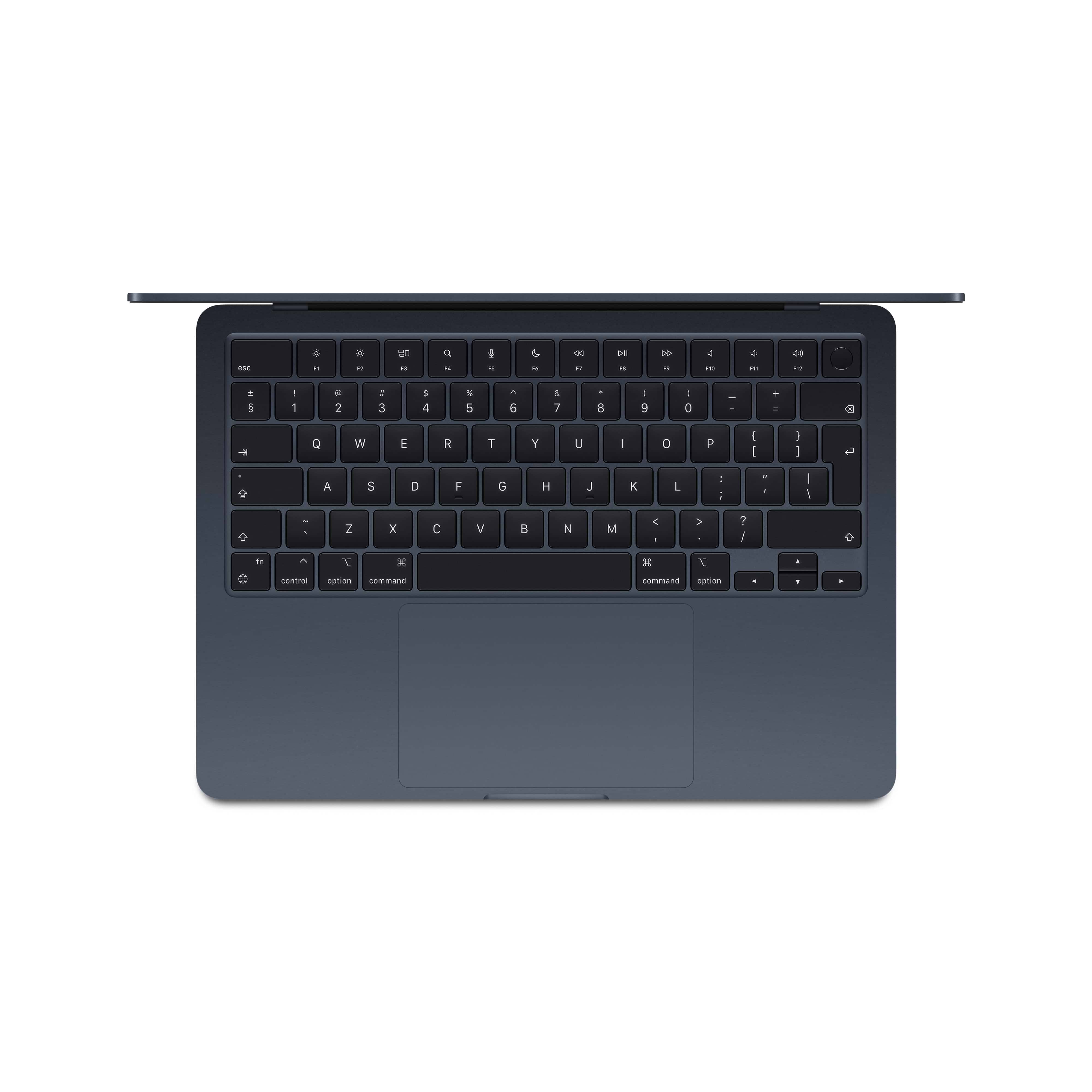 מחשב נייד Apple MacBook Air 13 - MRXV3HB/A M3 Chip 8-Core CPU 8-Core GPU 256GB SSD 8GB Unified Memory - צבע שחור חצות שנה אחריות ע