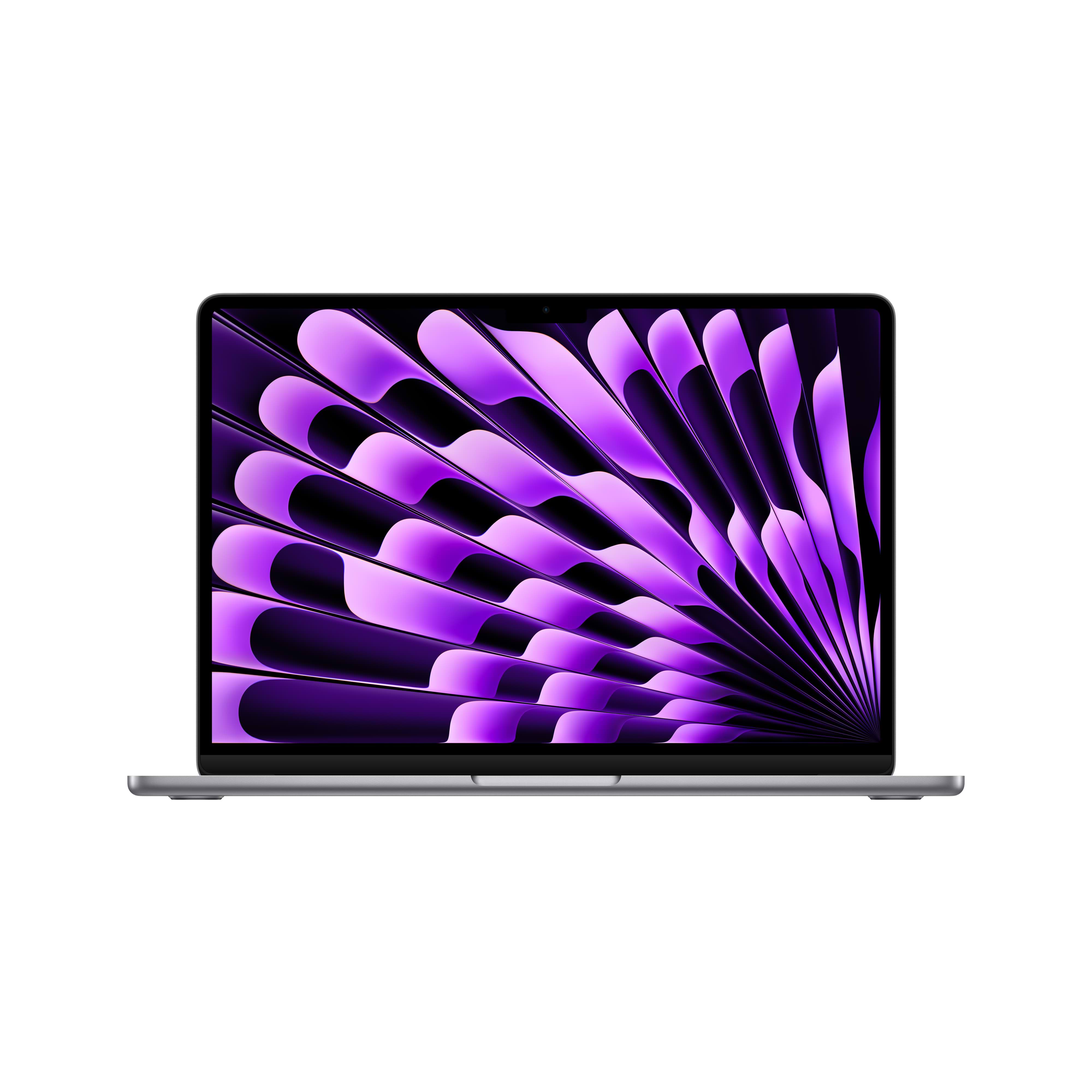 מחשב נייד Apple MacBook Air 13 - MRXP3HB/A M3 Chip 8-Core CPU 10-Core GPU 512GB SSD 8GB Unified Memory - צבע אפור חלל שנה אחריות ע