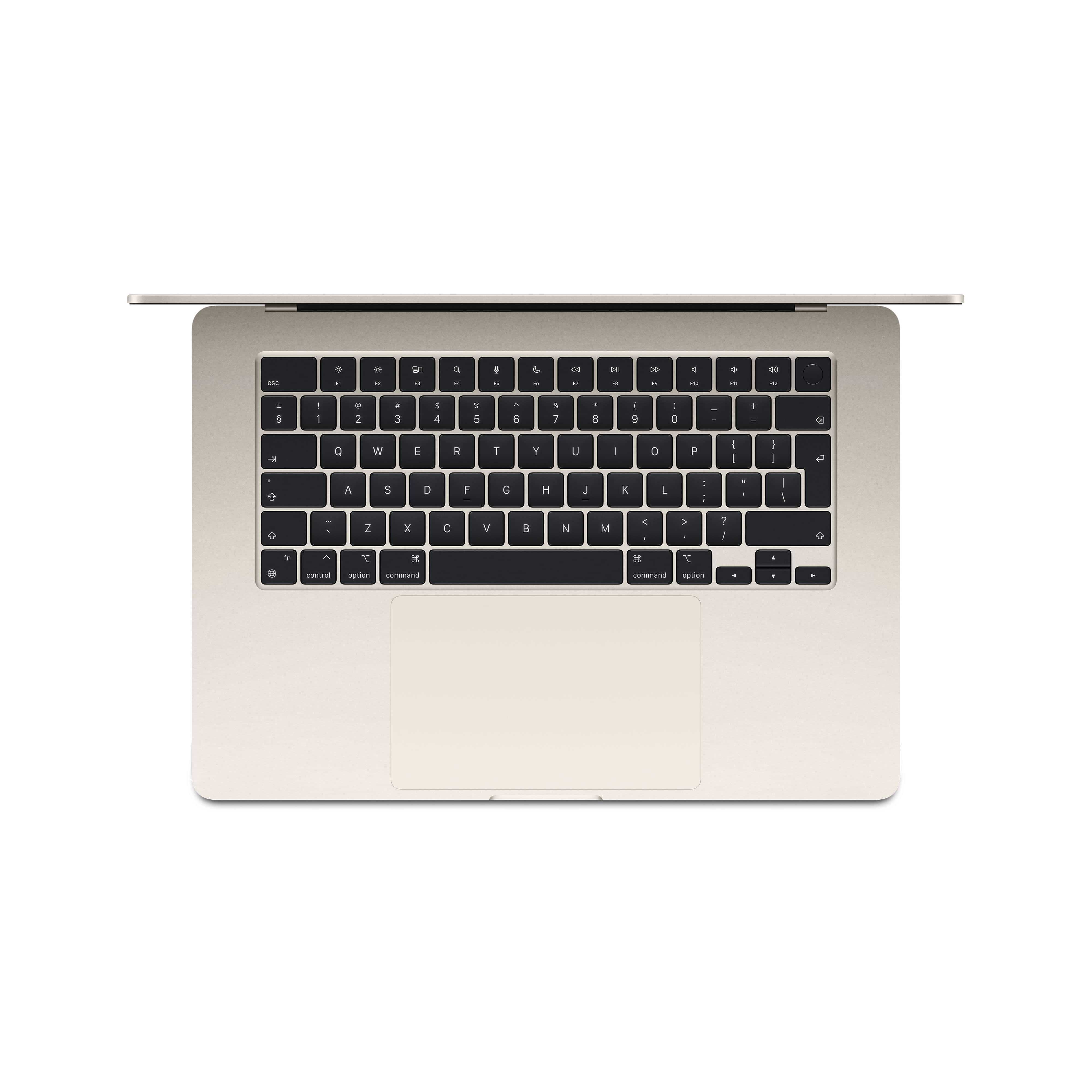 מחשב נייד Apple MacBook Air 15 - MRYR3HB/A M3 Chip 8-Core CPU 10-Core GPU 256GB SSD 8GB Unified Memory - צבע אור כוכבים שנה אחריות ע