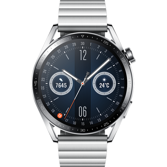 שעון חכם Huawei Watch GT 3 Elite - צבע כסף שנה אחריות עי היבואן הרשמי