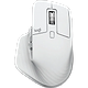 עכבר אלחוטי ארגונומי Logitech MX Master 3S USB-C - צבע אפור בהיר
