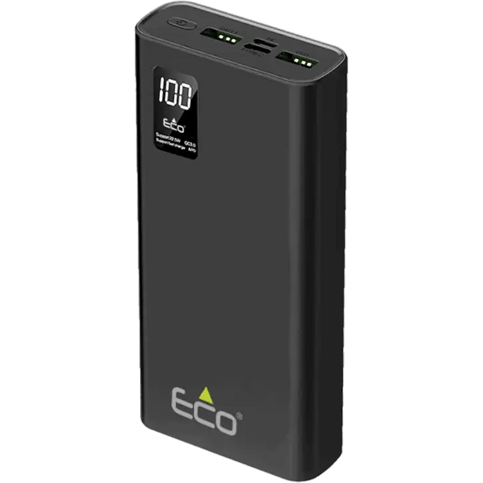 סוללת גיבוי לטלפונים ECO 650 PD 20000mAh - צבע שחור