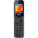טלפון סלולרי עם מסך כפול ECO Flip Phone FLIP 4G - צבע שחור
