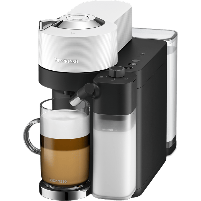 מכונות קפה Nespresso GDV5-IL-WH-NE vertuo lattissima צבע לבן שנה אחריות עי היבואן הרשמי 