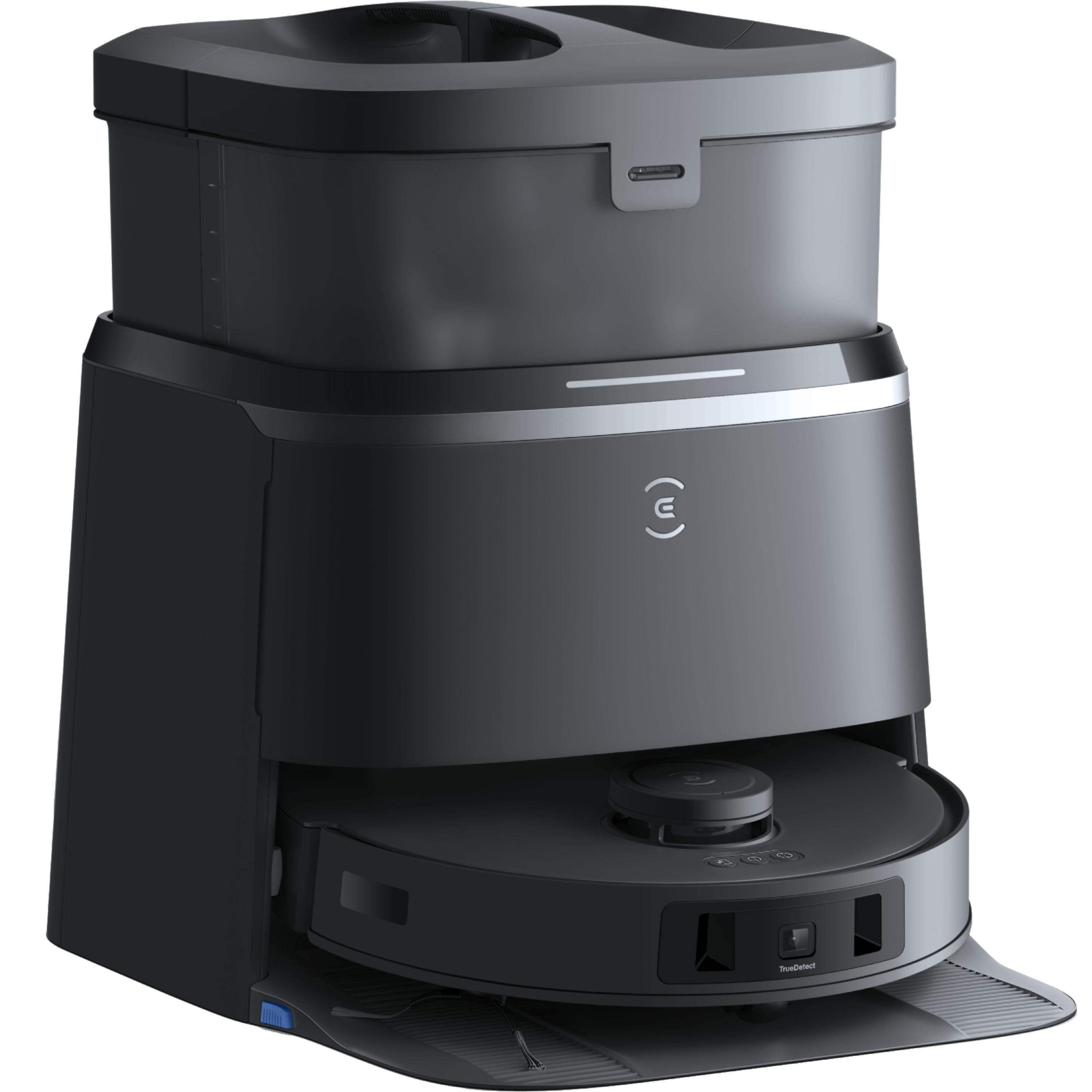 שואב אבק רובוטי חכם עם תחנת עגינה Ecovacs Deebot T30 Omni - צבע שחור שנתיים אחריות ע