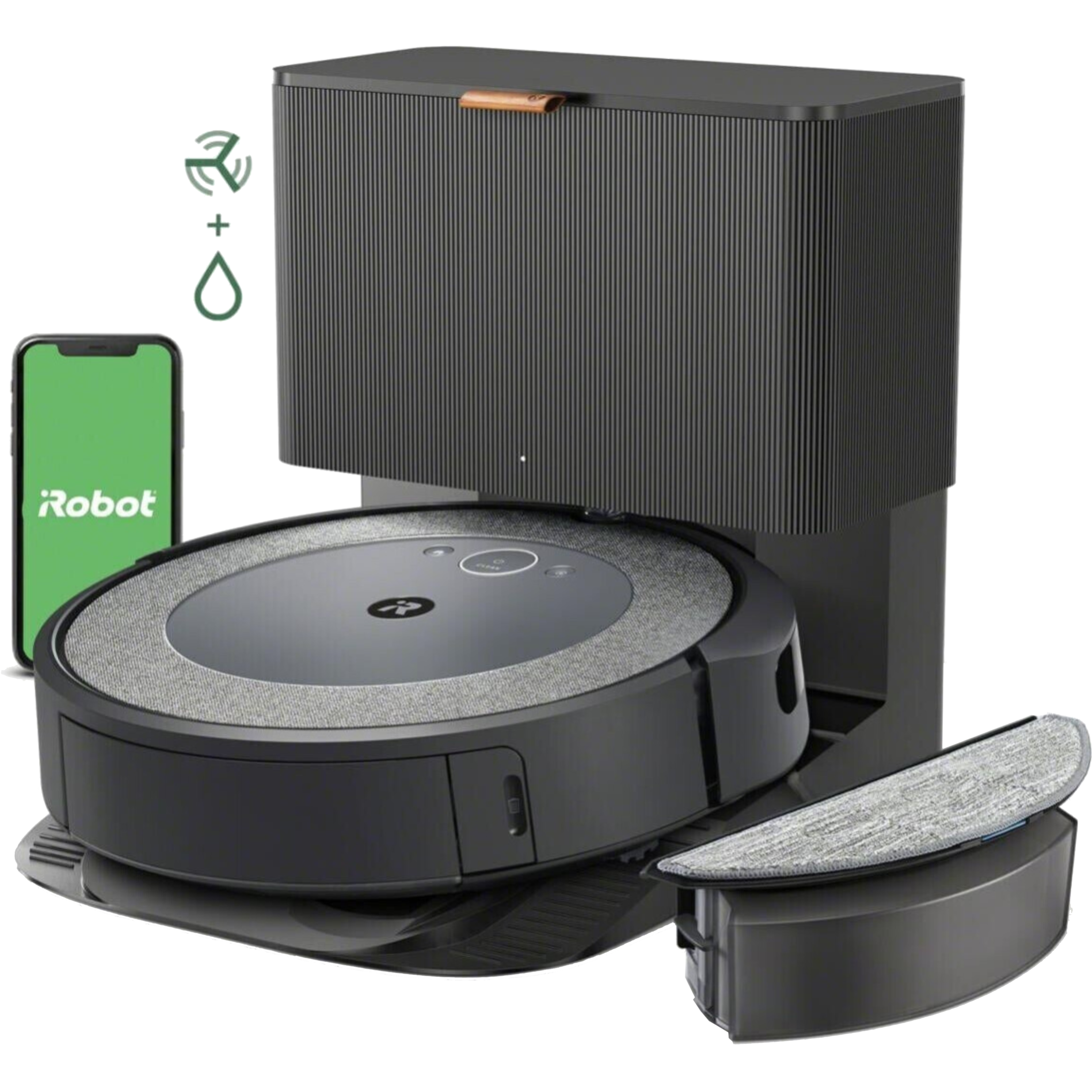 שואב שוטף רובוטי iRobot Roomba Combo +i5 - אחריות ע