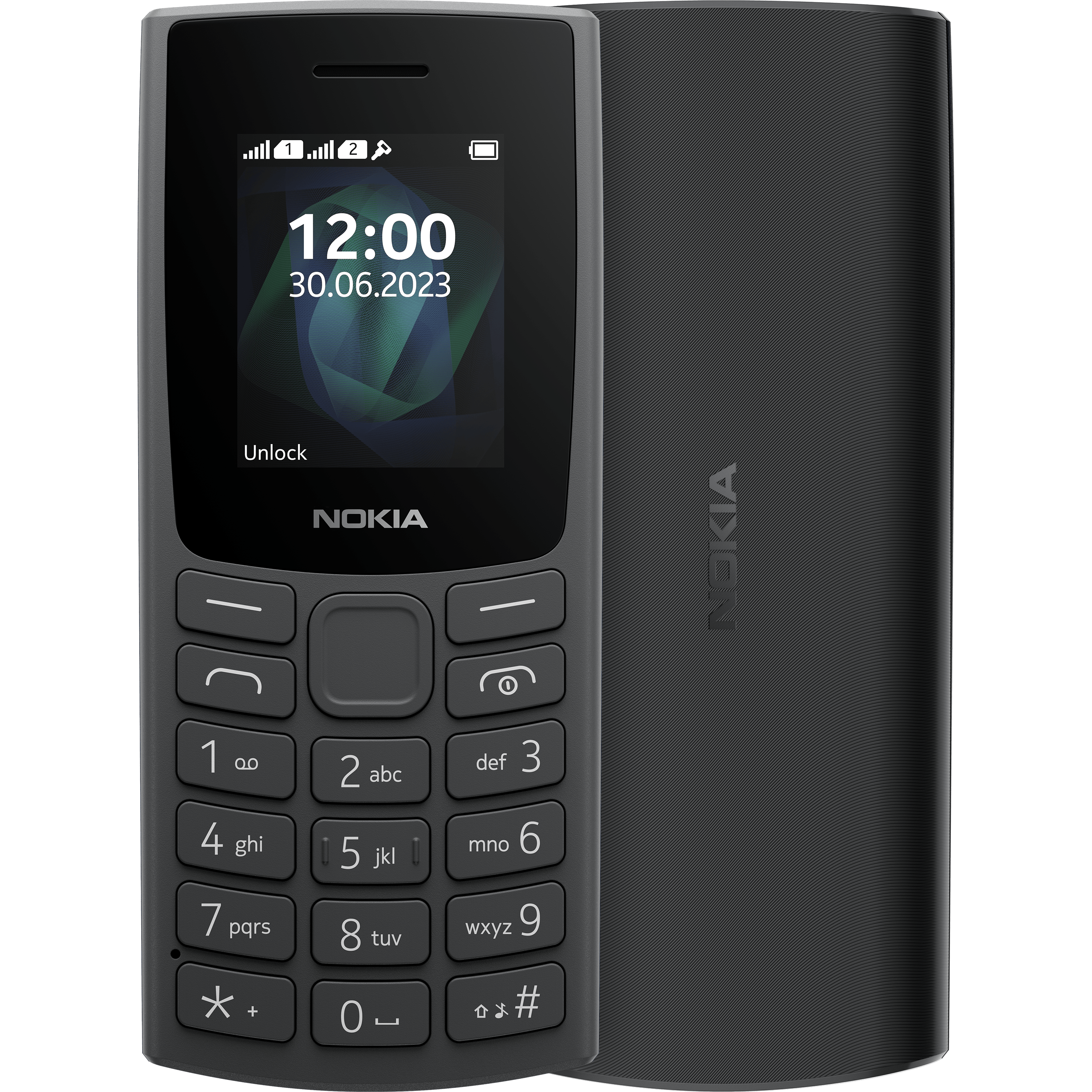 טלפון סלולרי Nokia 105 4G TA-1546 - צבע שחור פחם שנה אחריות ע