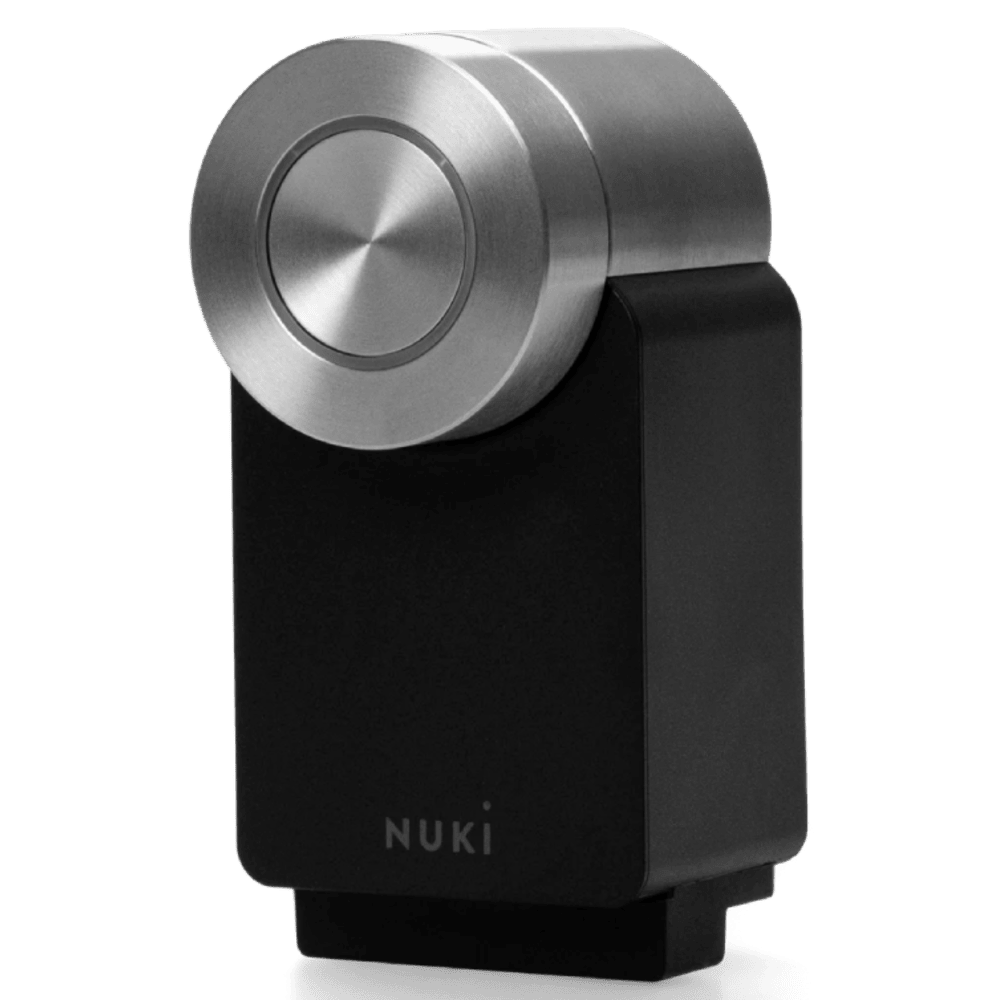 מנעול חכם Nuki Smart Lock Pro 4th Gen - צבע שחור שנה אחריות ע