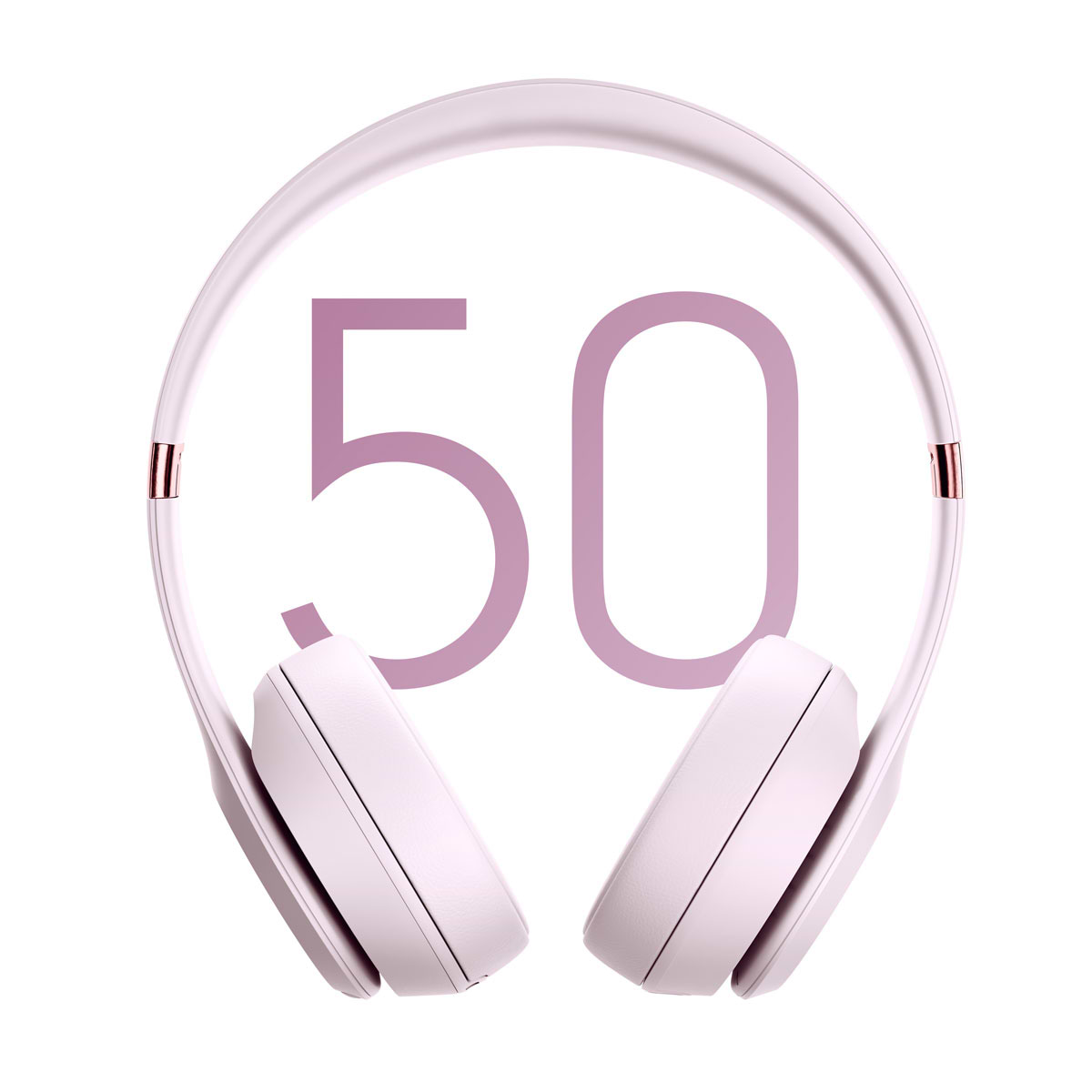 Beats Solo 4 - אוזניות קשת אלחוטיות בצבע ורוד שנה אחריות ע״י היבואן הרשמי 