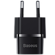מטען Baseus Travel Plug Adapter - צבע שחור שנה אחריות ע"י היבואן הרשמי