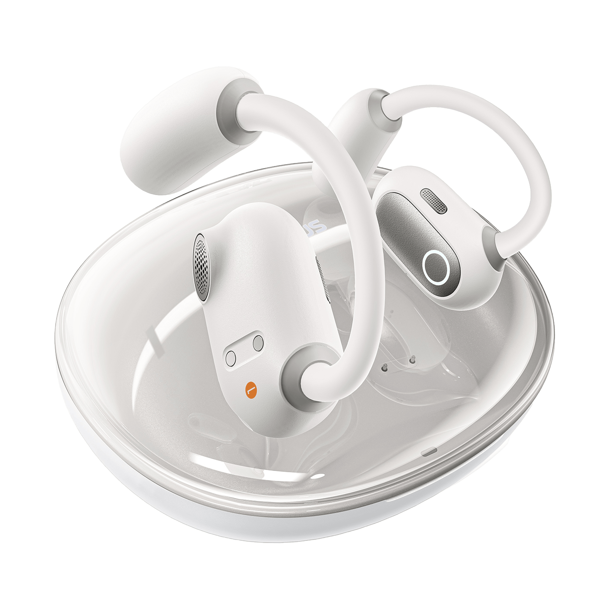 אוזניות Baseus Eli Sport 1 TWS - צבע לבן אחריות לשנה ע