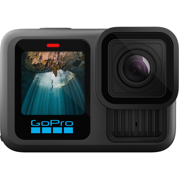 מצלמת אקסטרים GoPro Hero 13 Black - צבע שחור שנתיים אחריות עי היבואן הרשמי