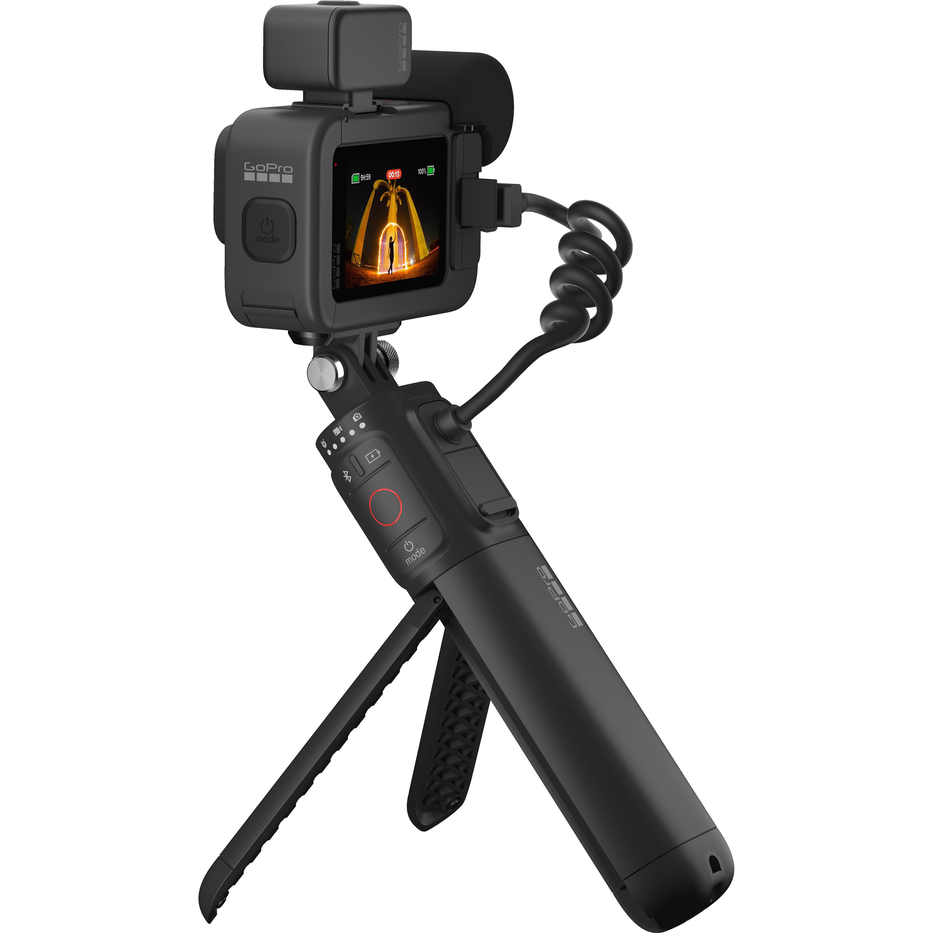 מצלמת אקסטרים GoPro Hero 13 Black Creator Edition - צבע שחור שנתיים אחריות ע