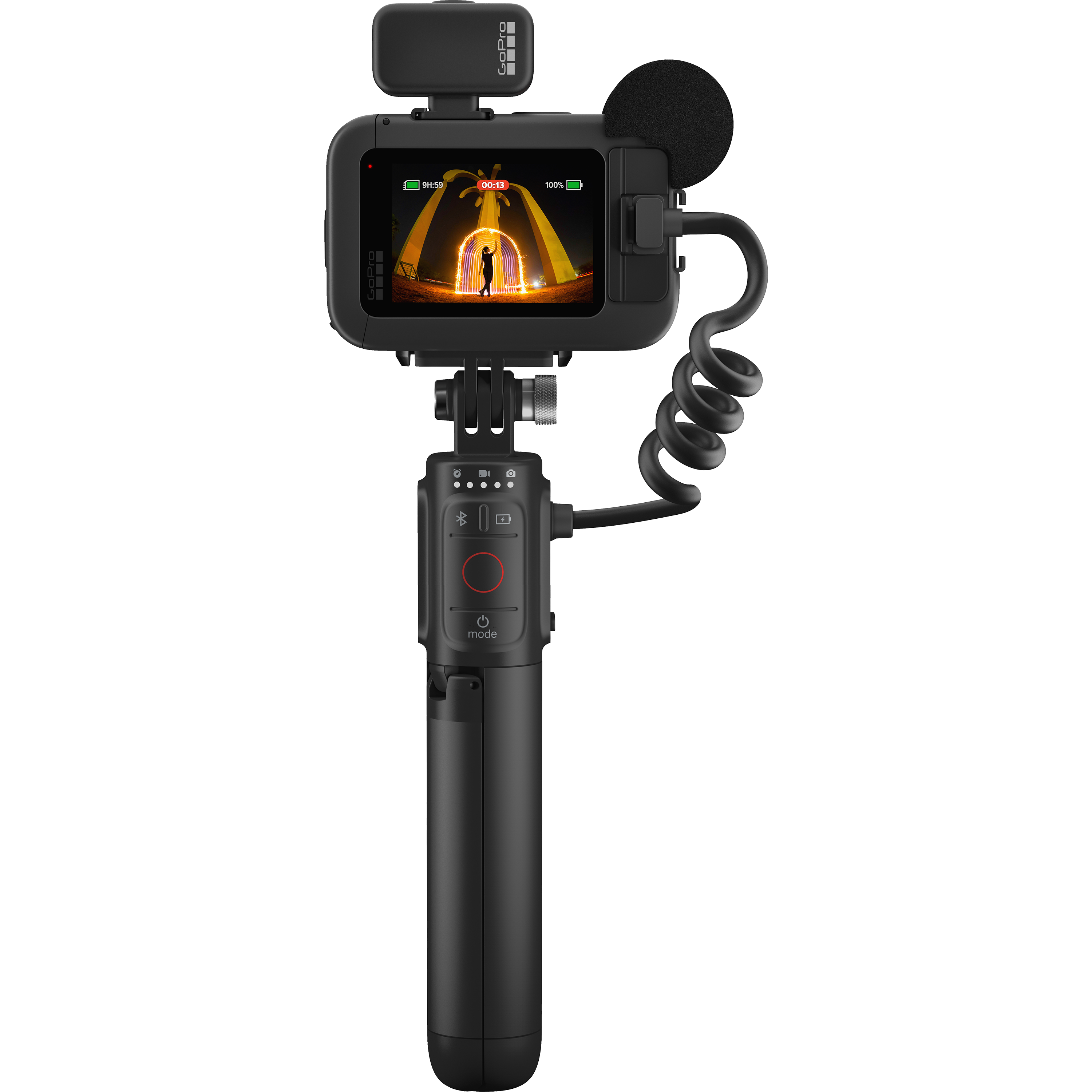 מצלמת אקסטרים GoPro Hero 13 Black Creator Edition - צבע שחור שנתיים אחריות ע