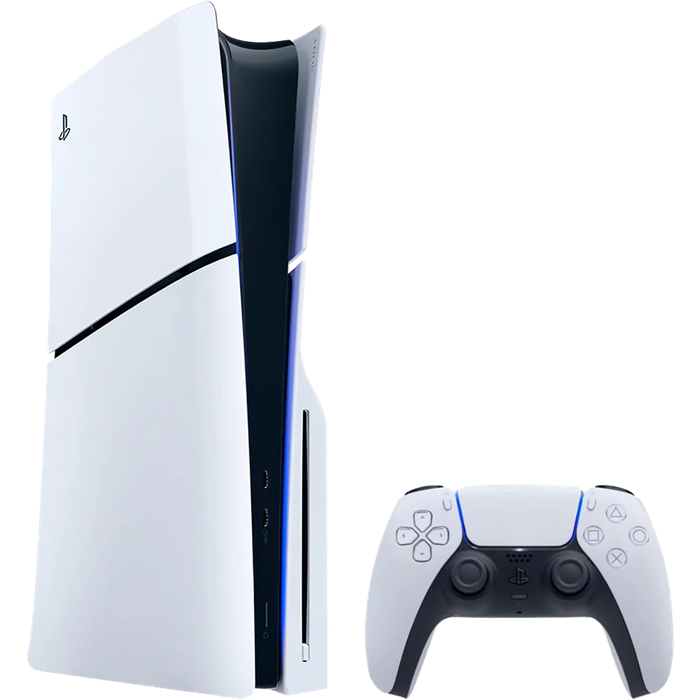 קונסולה Sony PlayStation 5 Slim 1TB Blu-Ray Edition - צבע לבן שנה אחריות עי היבואן הרשמי