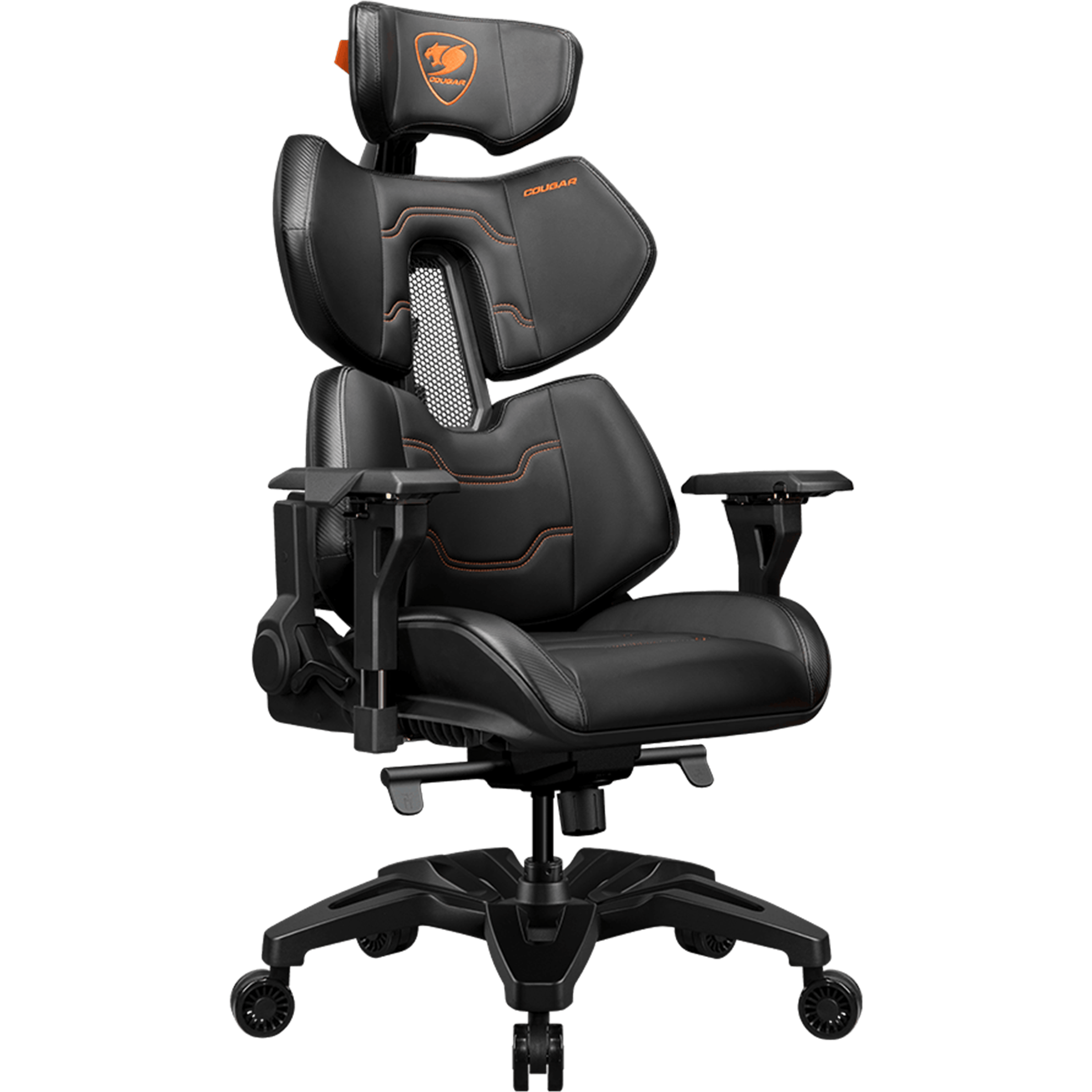 כיסא גיימינג ארגונומי Cougar Terminator Ergonomic Gaming Chair - צבע שחור שנה אחריות ע