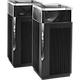 ראוטר אלחוטי Asus ZenWiFi Pro ET12 AXE11000 WiFi 6E שתי יחידות - צבע שחור שלוש שנות אחריות ע"י היבואן הרשמי