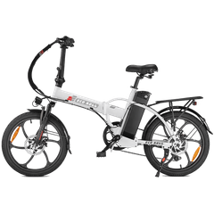 אופנייים חשמליים Eco Roll עם סוללה 48V/10AH - צבע לבן שנה אחריות ע"י היבואן הרשמי