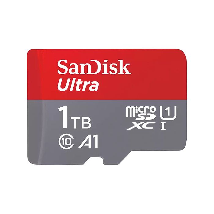 כרטיס זיכרון SanDisk Ultra UHS I 1TB MicroSD Card 150MB/s - חמש שנות אחריות עי היבואן הרשמי 